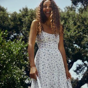 Reformation Giana Dress Gracie Print Size 10 NWT